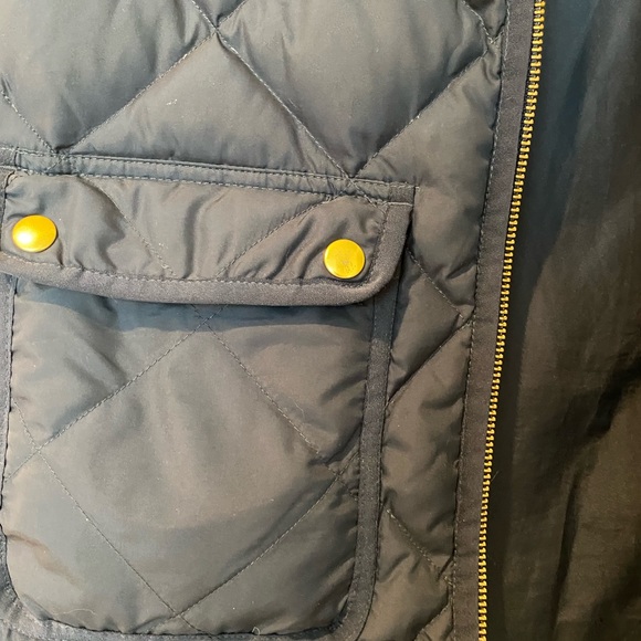 J. Crew quilted puffer vest in Navy size XS - Picture 3 of 5